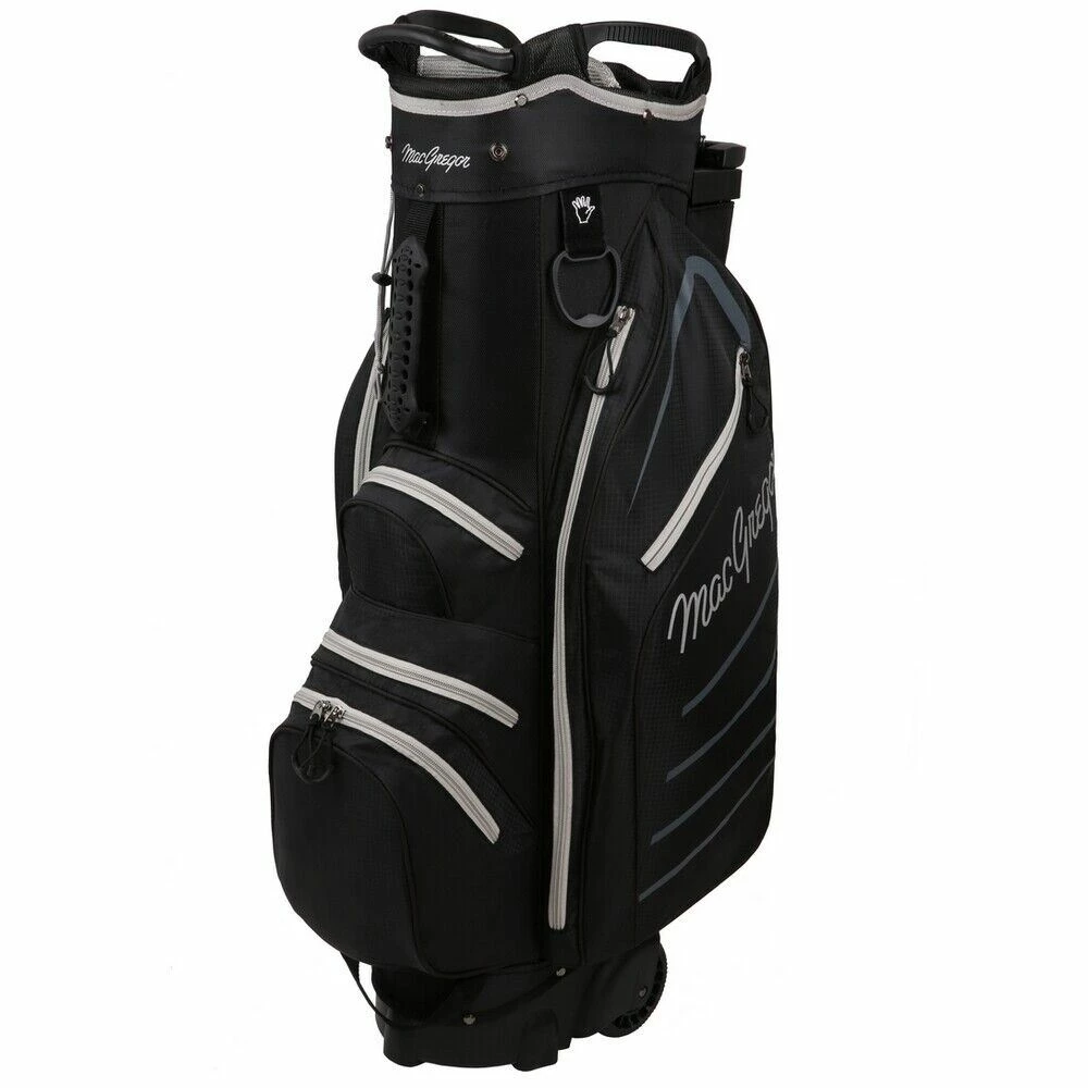 MacGregor Golf VIP Cart Bag With Built In Wheels / Handle, 14 Way Divider 2 MacGregor Golf VIP Cart Bag With Built In Wheels / Handle, 14 Way Divider - Image 2