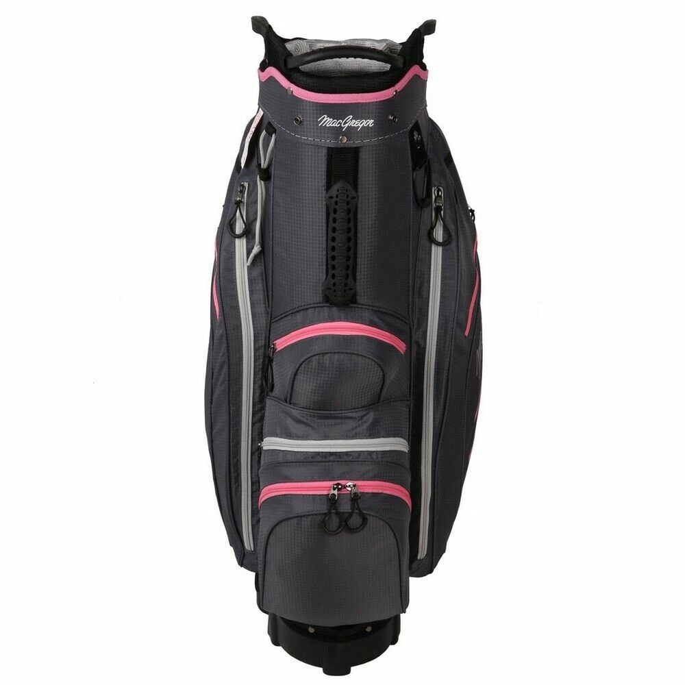 MacGregor Golf VIP Ladies Cart Bag With Built In Wheels / Handle, 14 Way Divider 3 MacGregor Golf VIP Ladies Cart Bag With Built In Wheels / Handle, 14 Way Divider - Image 3