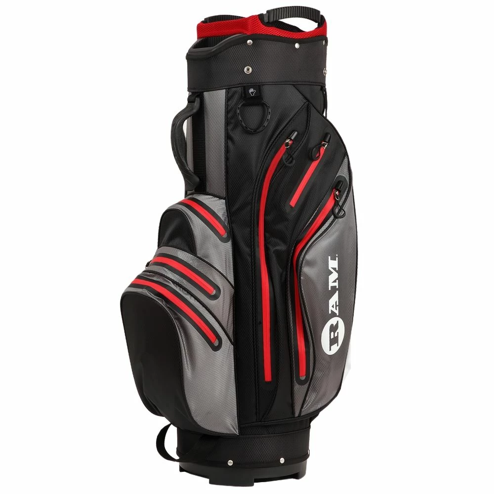 Ram Golf Waterproof Cart Bag - 14 Way Club Dividers 2 Ram Golf Waterproof Cart Bag - 14 Way Club Dividers - Image 2