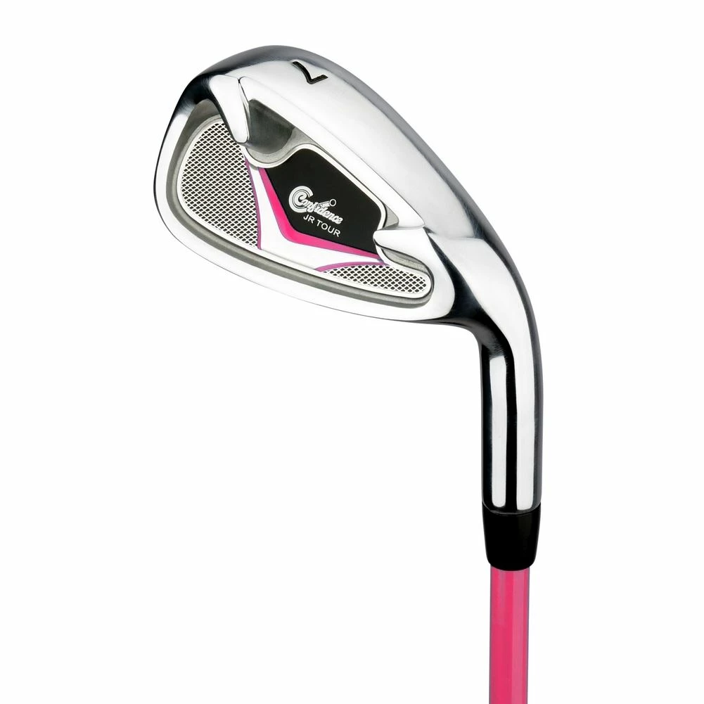 Confidence Golf Junior Golf Clubs Set - Pink, Girls Ages 4-7, Right Hand 4 Confidence Golf Junior Golf Clubs Set - Pink, Girls Ages 4-7, Right Hand - Image 4