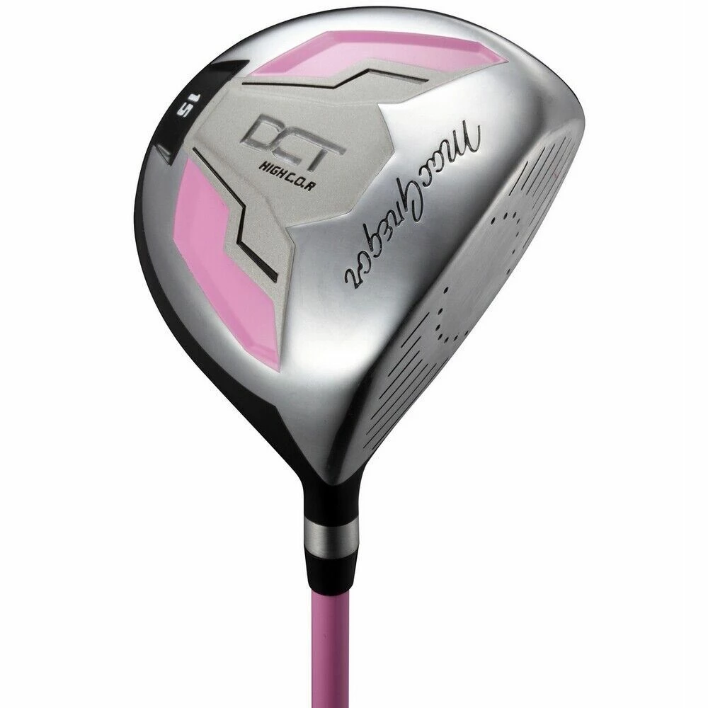 MacGregor Golf DCT Junior Girl Golf Clubs Set With Bag, Left Hand Ages 6-8 2 MacGregor Golf DCT Junior Girl Golf Clubs Set With Bag, Left Hand Ages 6-8 - Image 2