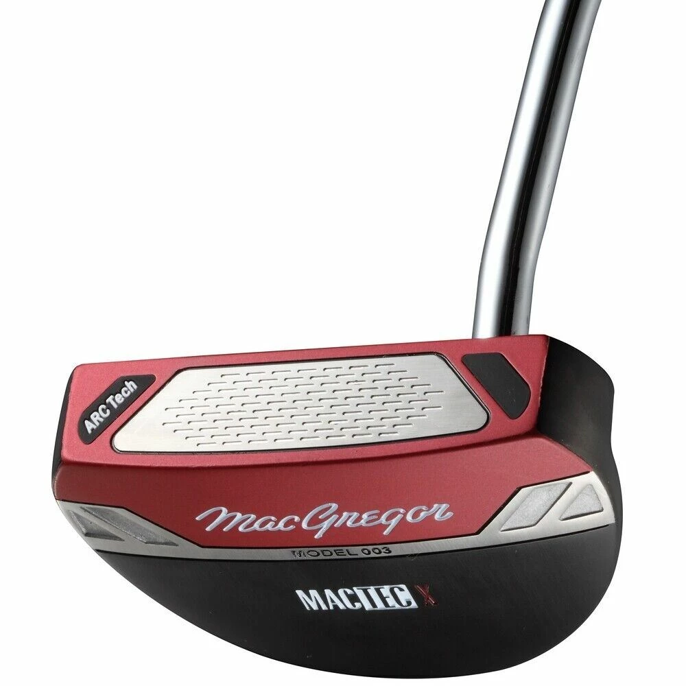 MacGregor Golf MacTec X 003 Wingback Mallet Putter, Mens Right Hand, Headcover 1 MacGregor Golf MacTec X 003 Wingback Mallet Putter, Mens Right Hand, Headcover