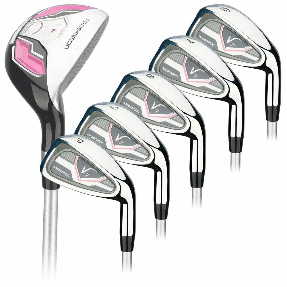 Prosimmon Golf V7 All Graphite Iron Set, Ladies Right Hand 1 Prosimmon Golf V7 All Graphite Iron Set, Ladies Right Hand
