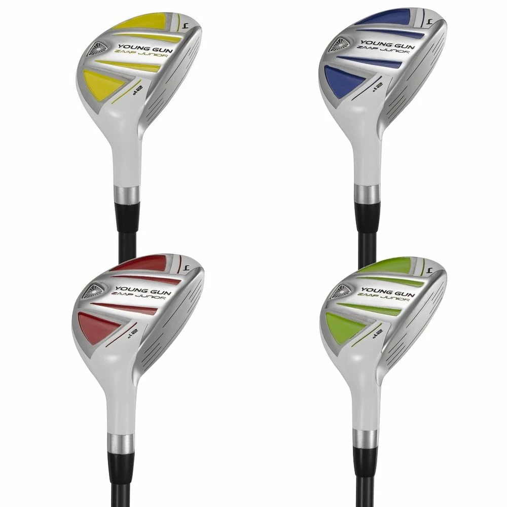 Young Gun ZAAP Junior Kids Golf 21 Hybrid Rescue Wood 1 Young Gun ZAAP Junior Kids Golf 21 Hybrid Rescue Wood
