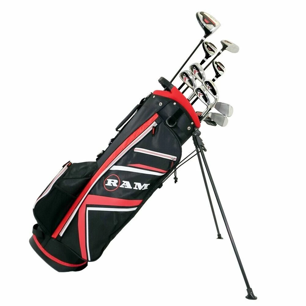 Ram Golf Accubar Plus Men Right Graphite/Steel Golf Clubs Set Reg Flex 1" Longer 1 Ram Golf Accubar Plus Men Right Graphite/Steel Golf Clubs Set Reg Flex 1" Longer