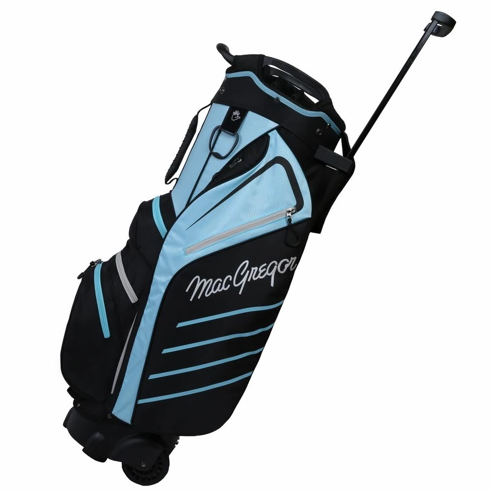 MacGregor Golf VIP Ladies Cart Bag With Built In Wheels / Handle, 14 Way Divider 6 MacGregor Golf VIP Ladies Cart Bag With Built In Wheels / Handle, 14 Way Divider - Image 6