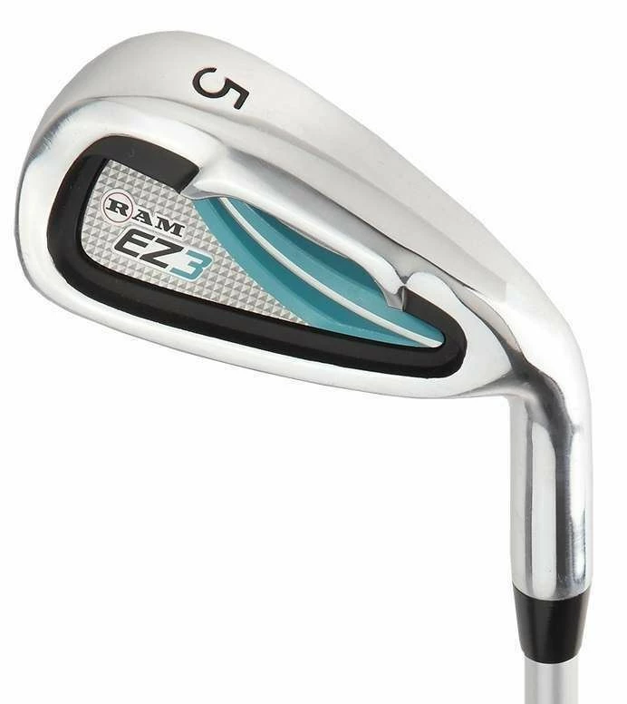 Ram Golf EZ3 Ladies Petite Right Hand Iron Set 5-6-7-8-9-PW - HYBRID INCLUDED 2 Ram Golf EZ3 Ladies Petite Right Hand Iron Set 5-6-7-8-9-PW - HYBRID INCLUDED - Image 2