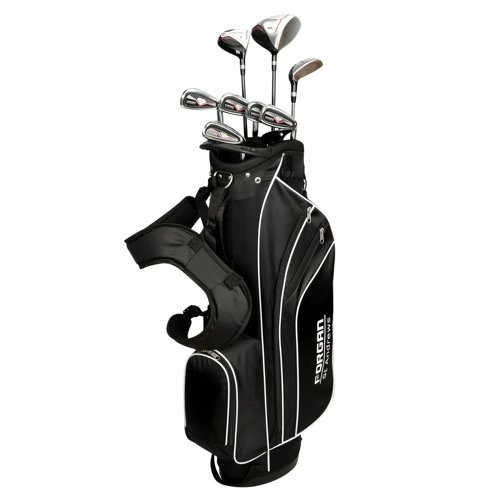 Forgan F100 Golf Clubs Set With Bag, Graphite/Steel, Regular, Mens Right Hand 1 Forgan F100 Golf Clubs Set With Bag, Graphite/Steel, Regular, Mens Right Hand