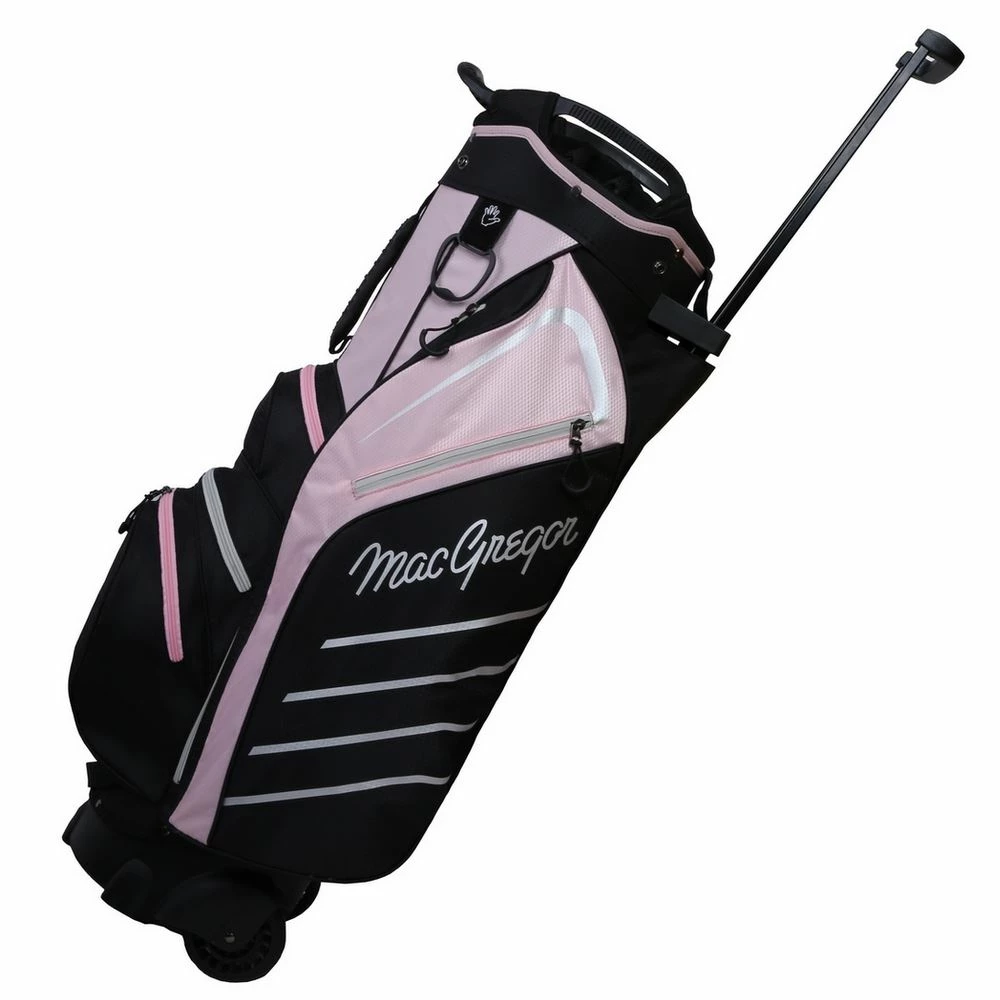 MacGregor Golf VIP Ladies Cart Bag With Built In Wheels / Handle, 14 Way Divider 5 MacGregor Golf VIP Ladies Cart Bag With Built In Wheels / Handle, 14 Way Divider - Image 5