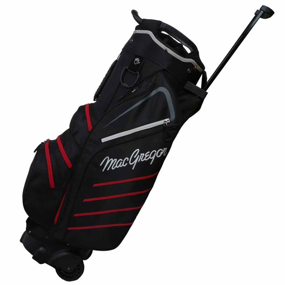 MacGregor Golf VIP Cart Bag With Built In Wheels / Handle, 14 Way Divider 6 MacGregor Golf VIP Cart Bag With Built In Wheels / Handle, 14 Way Divider - Image 6
