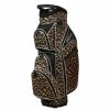 GolfGirl Golf Girl Ladies 14 Way Cart Bag - Leopard Skin