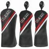 Ram FX Golf Club Headcovers For Driver, Woods And Hybrid, Black (1-3-X)