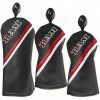 Ram FX Golf Club Headcovers For Driver, Woods, Black (1-3-5)