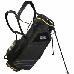US Army By MacGregor Golf Deluxe 14-Way Stand Bag, Black