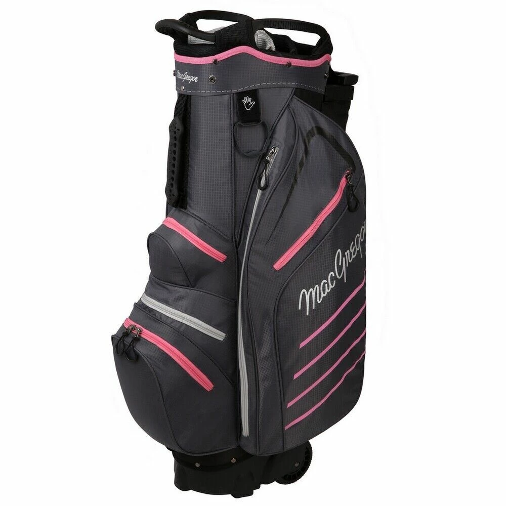 MacGregor Golf VIP Ladies Cart Bag With Built In Wheels / Handle, 14 Way Divider 2 MacGregor Golf VIP Ladies Cart Bag With Built In Wheels / Handle, 14 Way Divider - Image 2