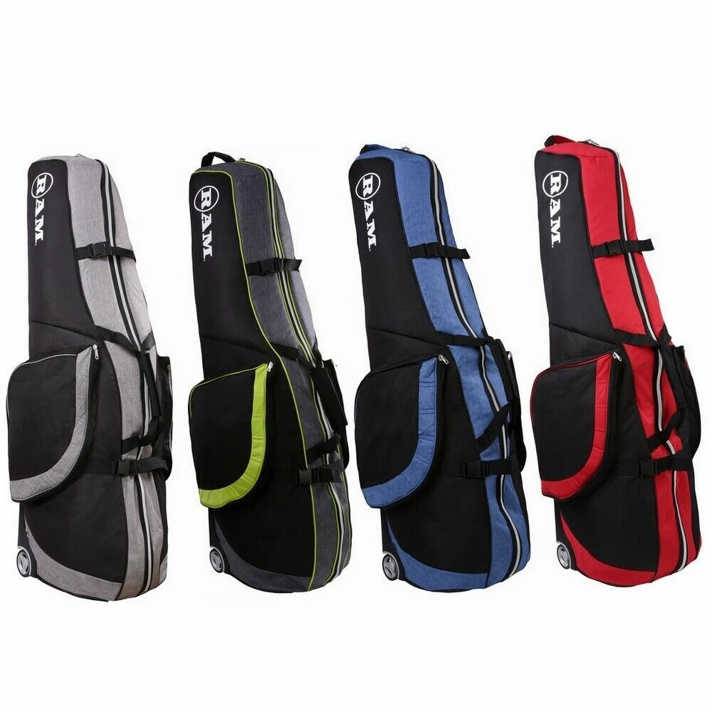 Ram FX Golf Travel Cover Deluxe Padded Wheeled Flight Bag 1 Ram FX Golf Travel Cover Deluxe Padded Wheeled Flight Bag