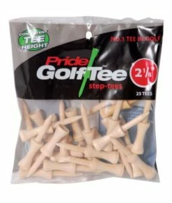 Unknown Pride Step Down Tees 2 1/8" Natural, 25ct. Tees