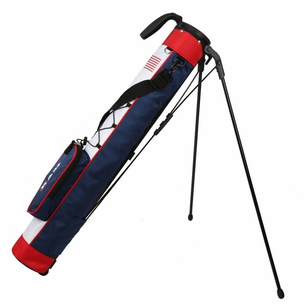 Ram Golf Pitch And Putt Lightweight Golf Carry Bag With Stand USA Flag 2 Ram Golf Pitch And Putt Lightweight Golf Carry Bag With Stand USA Flag - Image 2