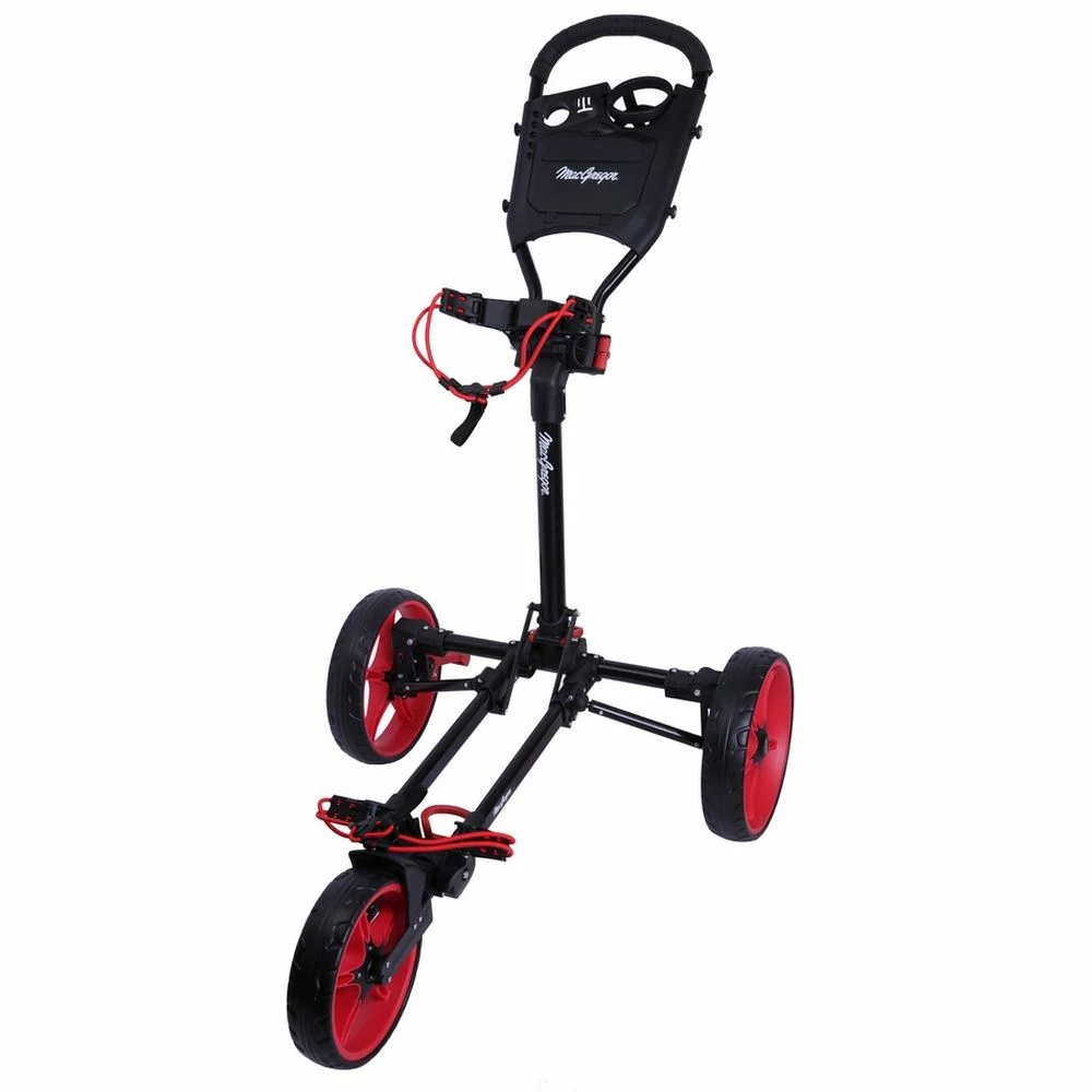 MacGregor Golf Flat Fold 3 Wheel Golf Cart / Trolley - Folds Completely Flat 2 MacGregor Golf Flat Fold 3 Wheel Golf Cart / Trolley - Folds Completely Flat - Image 2