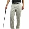 Palm Springs DryFit Flat Front Golf Pants Cream