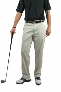 Palm Springs DryFit Flat Front Golf Pants Cream