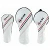 Ram FX Golf Club Headcovers For Driver, Woods And Hybrid, White (1-3-X)
