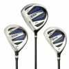 Ram Golf EZ3 Mens Wood Set - Graphite Driver, 3 & 5 Wood Lefty - W/ Headcovers