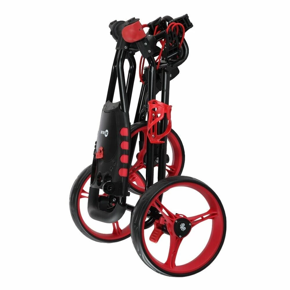 Ram Golf X-Pro Laser 3 Wheel Golf Pull Cart With Seat 5 Ram Golf X-Pro Laser 3 Wheel Golf Pull Cart With Seat - Image 5