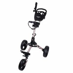 MacGregor Titanium MacTec 3 Wheel Folding Golf Cart With Umbrella Holder