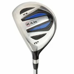 Ram Golf EZ3 Mens Steel Wood Set Lefty - Driver, 3 & 5 Wood -Headcovers Included -Deals Clubs Store f0b222e2 1235 4528 9d84 df385b4901fd 68648.1678246019