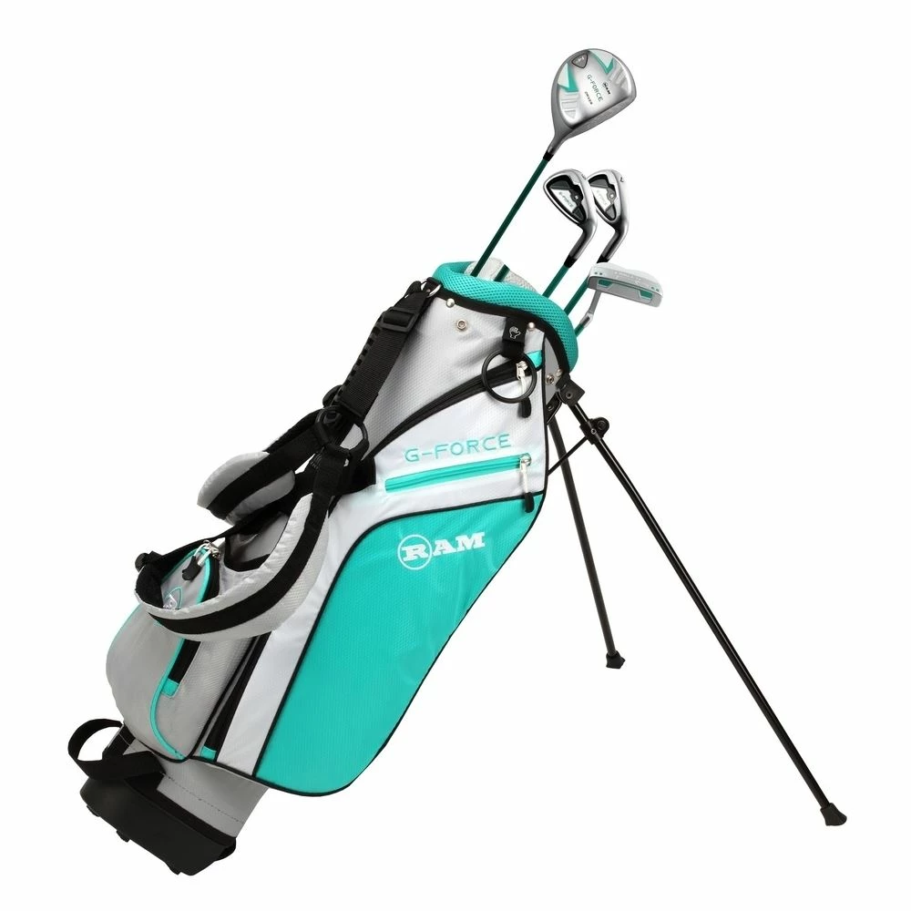 Ram Golf Junior G-Force Girls Golf Clubs Set With Bag, Left Hand 7 Ram Golf Junior G-Force Girls Golf Clubs Set With Bag, Left Hand - Image 7